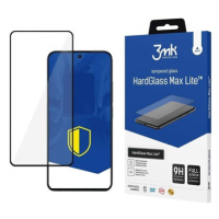 Tvrzené sklo 3mk HardGlass Max Lite pro Samsung Galaxy S25, černá