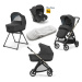 Inglesina Kočárek Electa Darwin Recline 4v1 2024 Upper Black