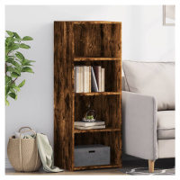 vidaXL Skříň highboard kouřový dub 45 x 41 x 124 cm kompozitní dřevo