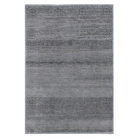 Diamond Carpets koberce Ručně vázaný kusový koberec Diamond DC-MAMLOOK jeans blue/black - 305x42