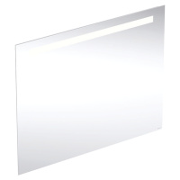 Geberit Option - Zrcadlo s LED osvětlením, 90x70 cm, hliník 502.808.00.1