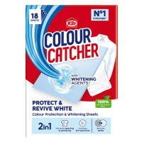 K2r Colour Catcher 2in1 Protect & Revive White ubrousek pro praní prádla 18 ks