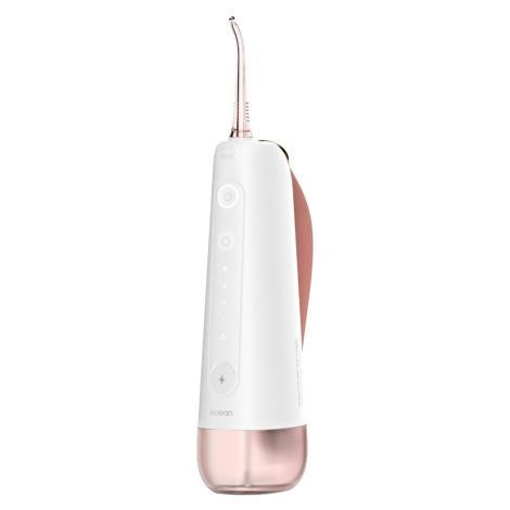Růžové elektrické zubní kartáčky a sprchy