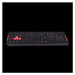 A4tech Bloody Q100 voděodolná herní klávesnice, USB, CZ, Černá