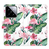 iSaprio flip pouzdro Flamingos Pattern pro Xiaomi 14