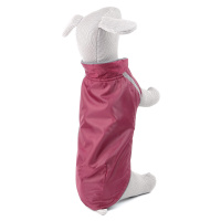 Vsepropejska Icy zimní bunda pro psa s reflexními prvky Barva: Vínová, Délka zad (cm): 30, Obvod