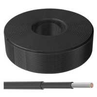 Solární kabel 6mm2, 1500V, černý, 100m GETI GF-C05