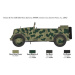 Model Kit tank 6550 - 508 CM "COLONIALE" STAFF CAR (1:35)