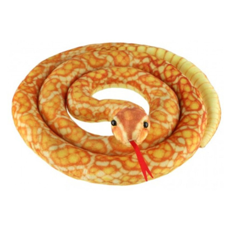 Teddies Had plyšový 200cm oranžovo-žlutý