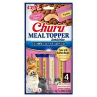 Churu Cat Meal Topper Tuna with Salmon Recipe 4x14g