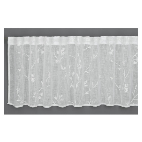 Bílá záclona 45x140 cm - Gardinia