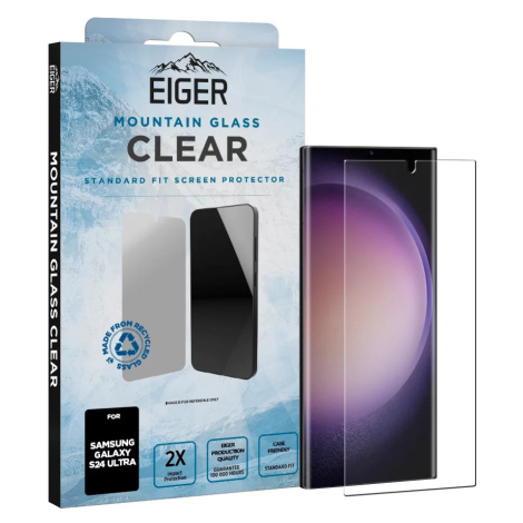 Ochranné sklo Eiger Mountain Glass CLEAR Screen Protector for Samsung S24 Ultra Eiger Glass