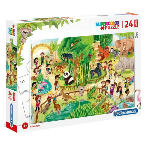 Puzzle Supercolor 2x60 Zoo Sparkys