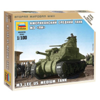 Wargames (WWII) tank 6264 - M-3 Lee US medium tank (1: 100)