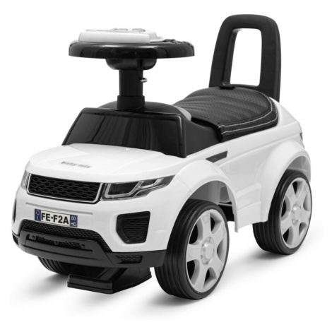 Dětské odrážedlo SUV Baby Mix Prime bílé v kůži