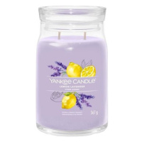 YANKEE CANDLE Signature sklo 2 knoty Lemon Lavender567 g