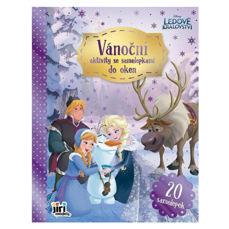 Vánoční aktivity se samolepkami do oken Ledové království JM - Jiří Models