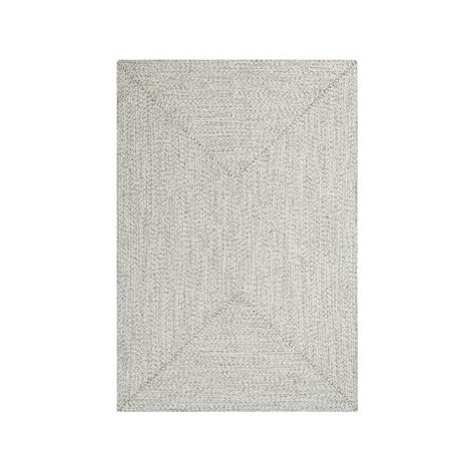 NORTHRUGS Kusový koberec Braided 105553 Light Melange, 160 × 230 cm