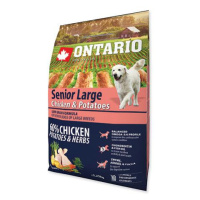 Ontario Dog Senior Large Chicken - 12kg