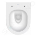 DURAVIT D-Neo Závěsné WC se sedátkem SoftClose, Rimless, bílá 45870900A1