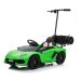 Elektrické autíčko Lamborghini Aventador zelené s plošinou