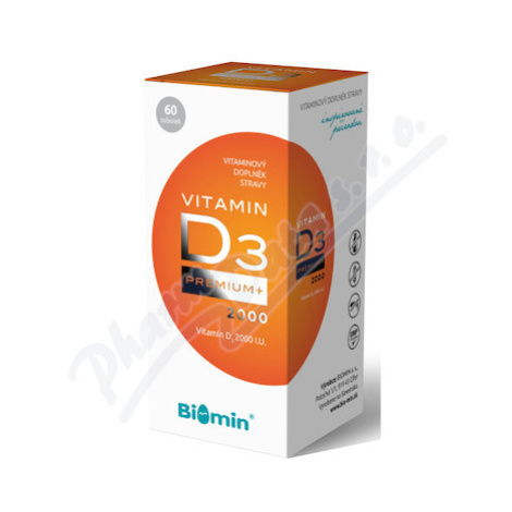 Biomin VITAMIN D3 PREMIUM+ 2000 I.U.tob.60