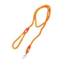 Vodítko Buster reflective lanové 120cmx13mm oranžové