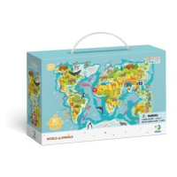 TM Toys Dodo Puzzle s hledáním obrázků Svět zvířat 80 dílků