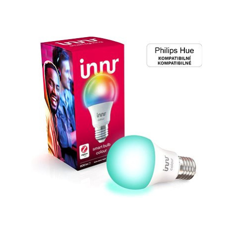 Innr Chytrá LED žárovka E27 Colour, kompatibilní s Philips Hue, 1M barev a tóny bílé Innr Lighting