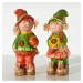 2 dekorativní figurky "Fritz a Frieda"