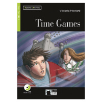 Black Cat TIME GAMES + CD ( Reading a Training Level 2) BLACK CAT - CIDEB