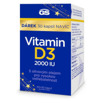 GS Vitamin D3 2000 IU 90+30 kapslí