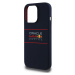 Zadní kryt Red Bull Silicone Horizontal Logo MagSafe pro Apple iPhone 14 Pro, navy