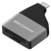 AlzaPower USB-C 3.0 Metal Memory Card Reader stříbrná