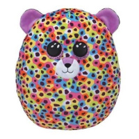 Ty Squish-a-Boos GISELLE, 22 cm - rainbow leopard with horn (1)