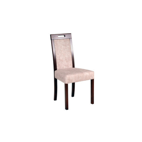 Jídelní židle ROMA 5 Tkanina 21B Kaštan Drewmix