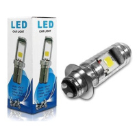 LED Motožárovka P15D-25-1 PX15D H6M 2xCOB 2000LM bílá