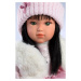 Llorens 54043 GRETA - realistická panenka s měkkým látkovým tělem  - 40 cm
