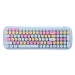 Klávesnice Wireless keyboard MOFII Candy BT (blue) (6950125749619)