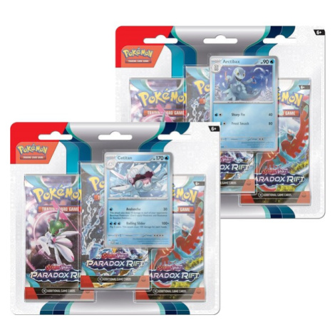 Pokémon TCG: SV04 Paradox Rift - 3 Blister Booster