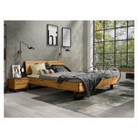 Dubová postel Prado Classic 160x200 cm, dub, masiv