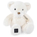 Plyšový medvídek Le Nounours White Histoire d’ Ours bílý 28 cm od 0 měsíců