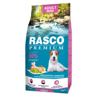 Rasco Premium Adult Mini Kuře s rýží granule 1 kg