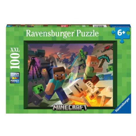 Ravensburger Minecraft: Monstra z Minecraftu 100 dílků