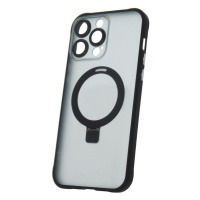 Silikonové TPU pouzdro Mag Ring pro Apple iPhone 14 Pro Max, černá