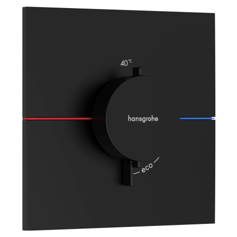 Sprchová baterie Hansgrohe ShowerSelect Comfort E bez podomítkového tělesa matná černá 15574670