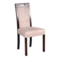 Jídelní židle ROMA 5 Tkanina 7B Bílá