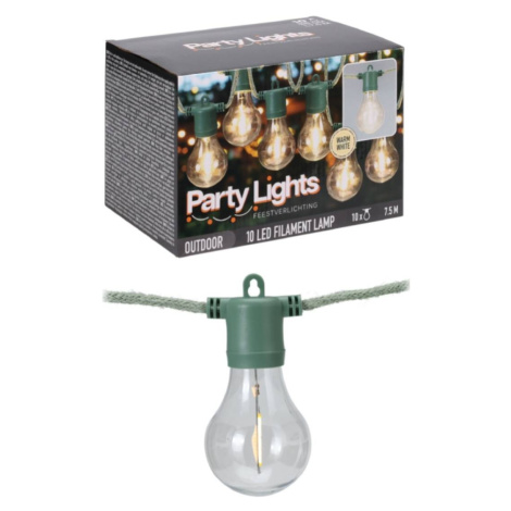 ProGarden Světelný LED řetěz Serava teplá bílá