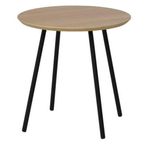 Přístavný stolek POM dub/černá