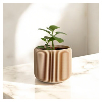 Plantbee Květináč Umbert 16cm purpurová